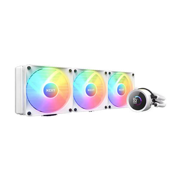 Nzxt Kraken 360 RGB White CPU Liquid Cooler with LCD Display