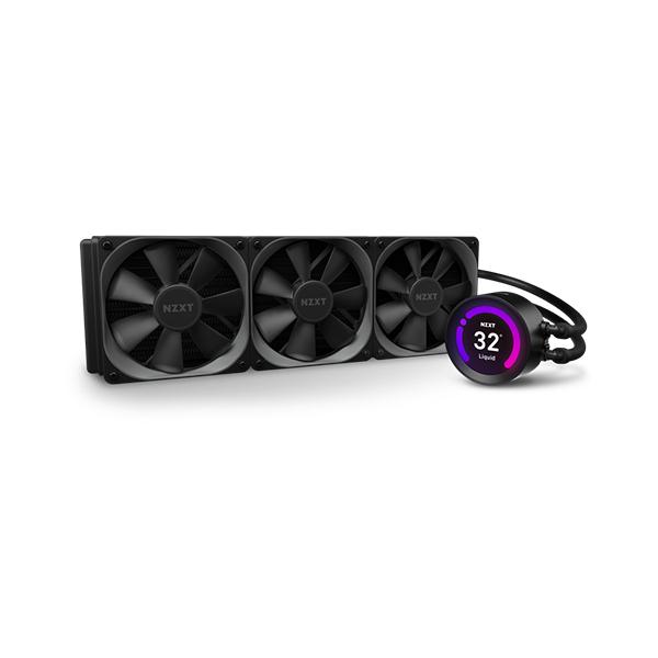 Nzxt Kraken Z73 All In One 360mm CPU Liquid Cooler With LCD Display (RL-KRZ73-01)
