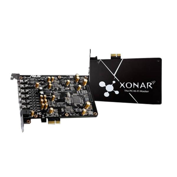 Asus XONAR AE Sound Card (7.1 PCIe Gaming, Surround Sound, Noise Cancellation)