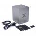 Xrig X1-C2 Silver Portable Gaming Desktop (Ryzen 7 2700, Nvidia RTX 2070 8GB, 32GB DDR4, 2TB HDD, 500GB M.2 SSD)