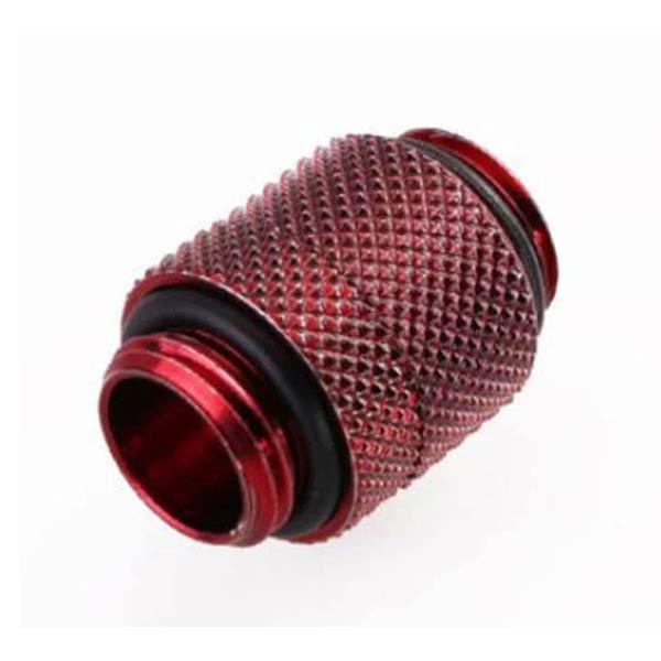 Bykski 14.5mm Rotary Extension Coupler Dual Male - Red (B-DTSO-S-R)