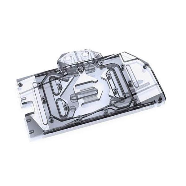 Bykski ARGB GPU Water Block With Backplate For Asus Dual RTX 3070 And RTX 3060 Ti - Clear Acrylic (N-AS3070DUAL-X-V2)