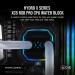 CORSAIR Hydro X Series XC5 RGB PRO CPU Water Block - Intel LGA 1700, 1200, 115X - Copper Cold Plate - Black - More Than 110 Micro- Cooling Fins - 16 Vivid RGB LEDs
