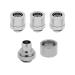 Corsair Hydro X Series XF Softline 10/13mm Compression ID/OD Fittings Four Pack (Chrome)
