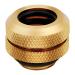 Corsair Hydro X Series XF Hardline 12mm OD Fitting Four Pack (Gold)