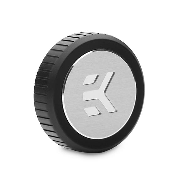 EK-Quantum Torque - Stop Plug With Badge - Satin Black