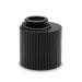 EK-Quantum Torque - Rotary Offset 3 - 3mm Male-Female Adapter Fitting - (Black)