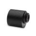 EK-Quantum Torque - Rotary Offset 3 - 3mm Male-Female Adapter Fitting - (Black)