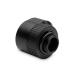EK-Quantum Torque - Rotary Offset 7 - 7mm Male-Female Adapter Fitting - (Black)