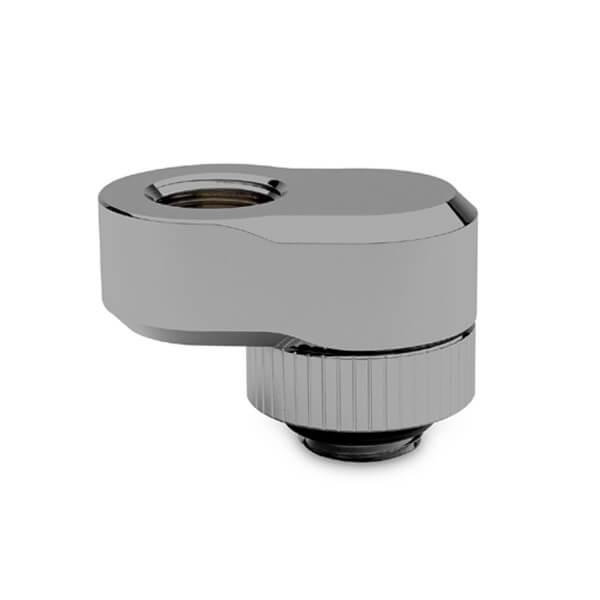 EK-Quantum Torque - Rotary Offset 14 - 14mm Male-Female Adapter Fitting - (Black Nickel)