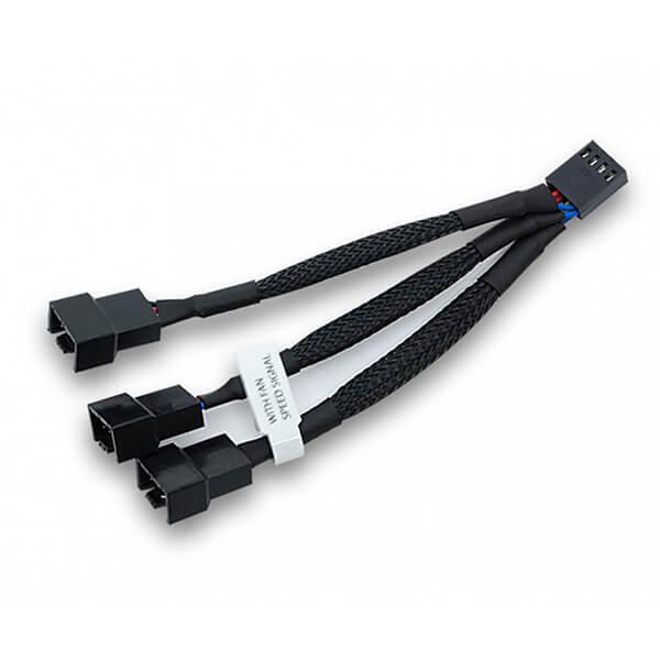 EK-Cable - Y-Splitter 3-Fan PWM - 10cm