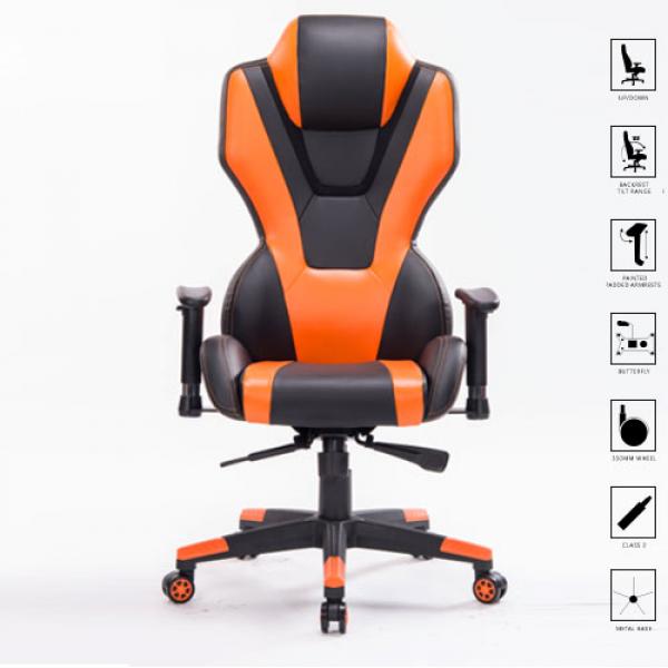 Ant Esports 8198 Gaming Chair (Orange-Black)