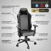 Cybeart Apex Ghost Edition Gaming Chair (Black)