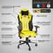 Cybeart Apex Velocity 1.0 Gaming Chair (Yellow)