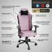 Cybeart Apex Pretty Pink Gaming Chair