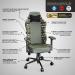 Cybeart Apex Forest Camo Gaming Chair (Green)