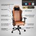 Cybeart Apex Vintage Gaming Chair (Brown)