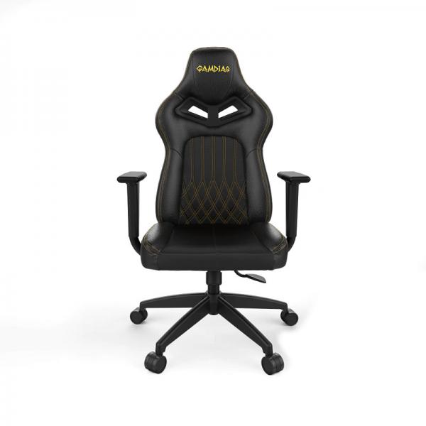 GAMDIAS ACHILLES E3 L RGB Gaming Chair - (Black-Yellow)