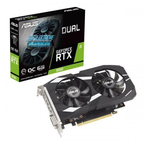 Buy Asus Dual RTX 3050 OC Edition 6GB GPU at best price-Mdcomputers.in