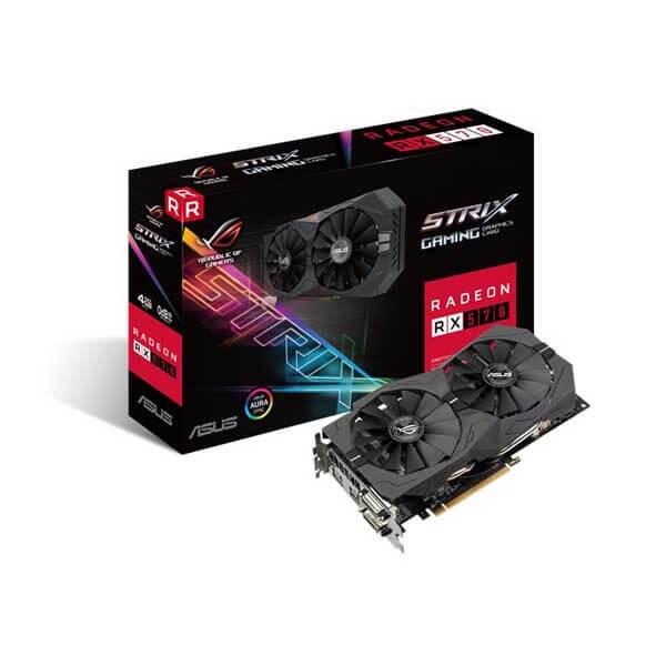 Asus Radeon ROG Strix Gaming RX 570 4GB GDDR5 256-bit Gaming Graphics Card