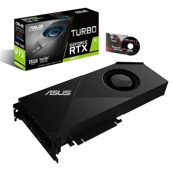 Asus GeForce RTX 2080 Ti Turbo 11GB GDDR6 352-bit Gaming Graphics Card
