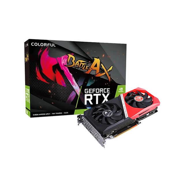 Colorful GeForce RTX 3060 NB Duo V Battle AX LHR 12GB GDDR6 128-bit Gaming Graphics Card