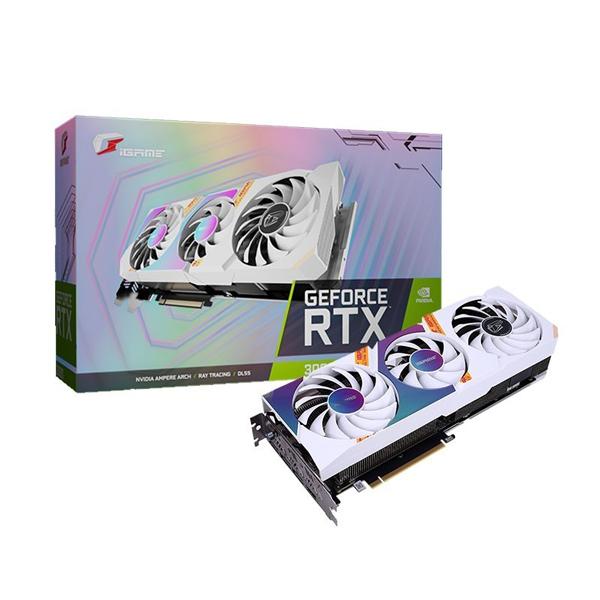 Colorful GeForce iGame RTX 3060 Ultra White OC V 12GB GDDR6 192-bit Gaming Graphics Card