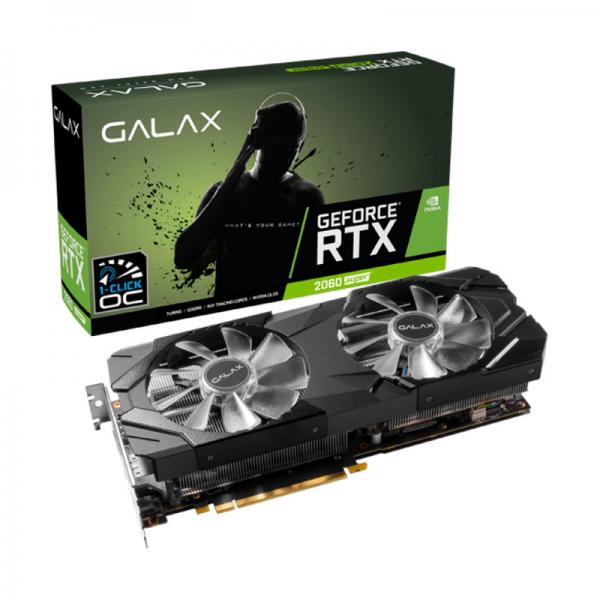 Galax GeForce RTX 2060 Super EX (1-Click OC) 8GB GDDR6 256-bit Gaming Graphics Card