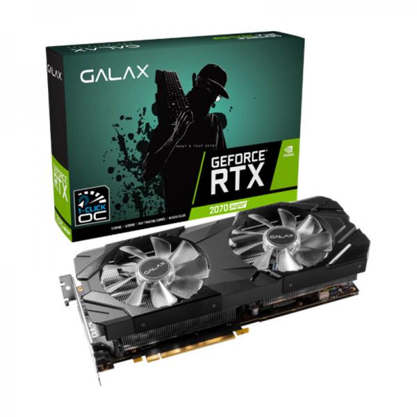 Galax GeForce RTX 2070 Super EX (1-Click OC) 8GB GDDR6 256-bit Gaming Graphics Card