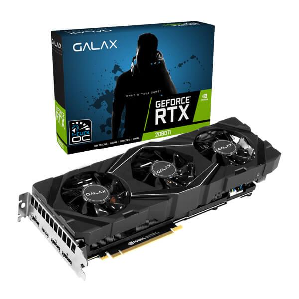 Galax GeForce RTX 2080 Ti SG (1 Click OC) V2 11GB GDDR6 352-bit Gaming Graphics Card