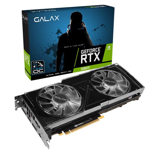 Galax RTX 2080 TI Dual Black RGB (1-Click OC) 11GB
