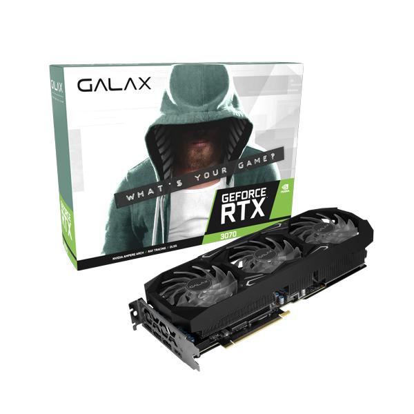 Galax GeForce RTX 3070 SG (1-Clip Booster) 8GB GDDR6 256-bit Gaming Graphics Card