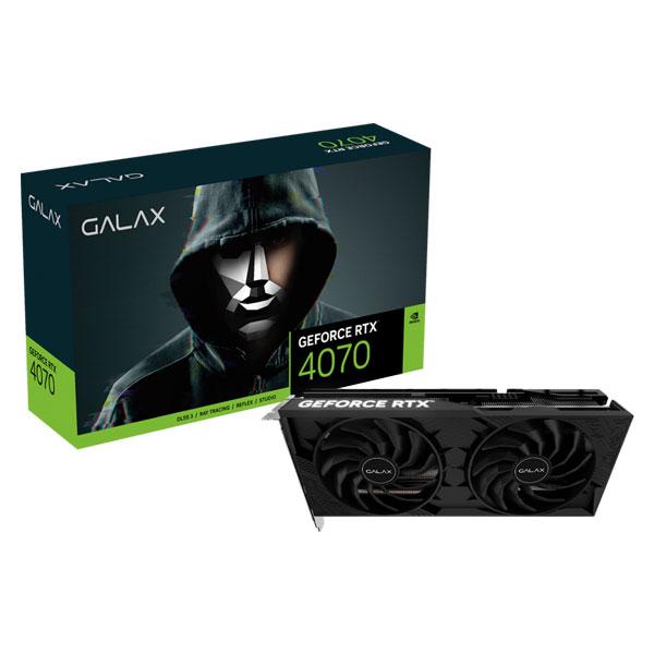 Galax RTX 4070 D6 1-Click OC 2X 12GB Graphics Card