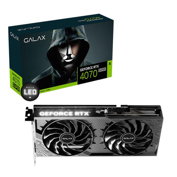 Galax RTX 4070 Super (1-Click OC) 2X V2 12GB Graphics Card