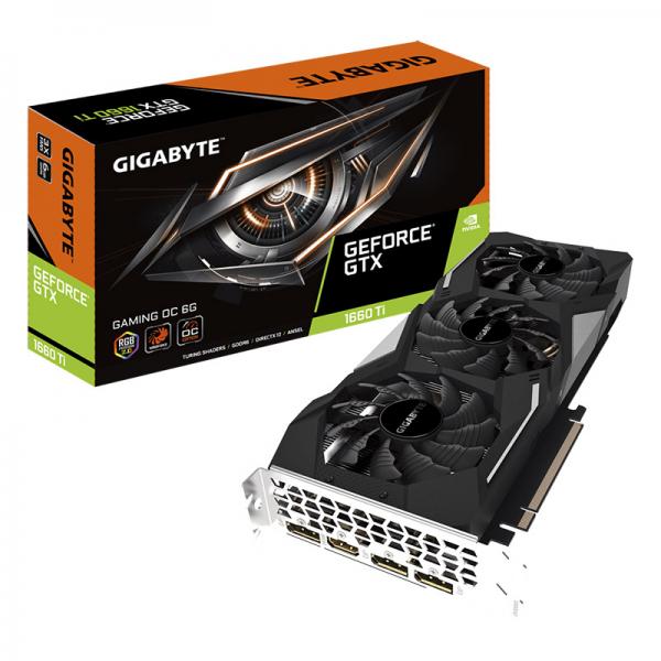 Gigabyte GeForce GTX 1660 Ti Gaming OC 6GB GDDR6 192-bit Gaming Graphics Card