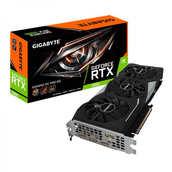 Gigabyte GeForce RTX 2060 Gaming OC Pro 6GB GDDR6 192-bit Gaming Graphics Card