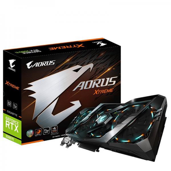 Gigabyte Aorus GeForce RTX 2080 Ti Xtreme 11GB GDDR6 352-bit Gaming Graphics Card