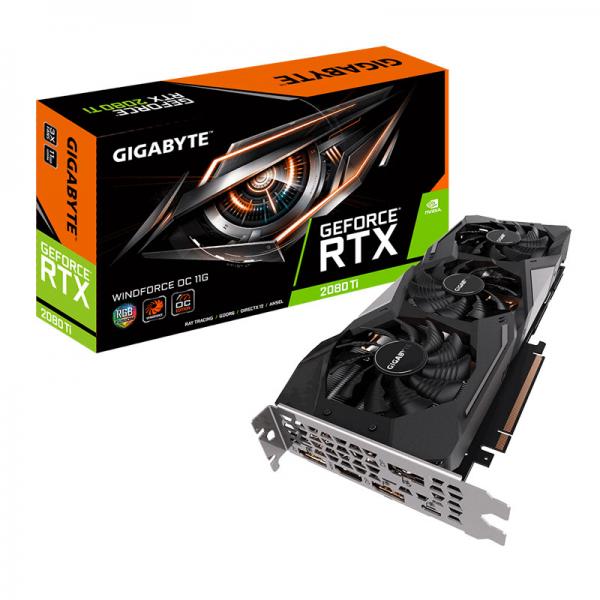 Gigabyte GeForce RTX 2080 Ti Windforce OC 11GB GDDR6 352-bit Gaming Graphics Card