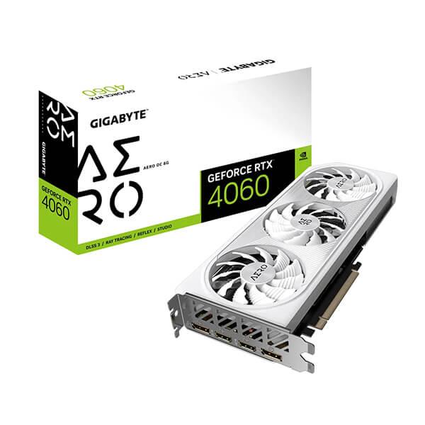 Gigabyte RTX 4060 Aero OC 8GB GDDR6 Graphics Card