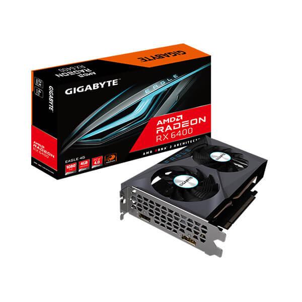 Gigabyte Radeon RX 6400 Eagle 4GB GDDR6 64-bit Gaming Graphics Card