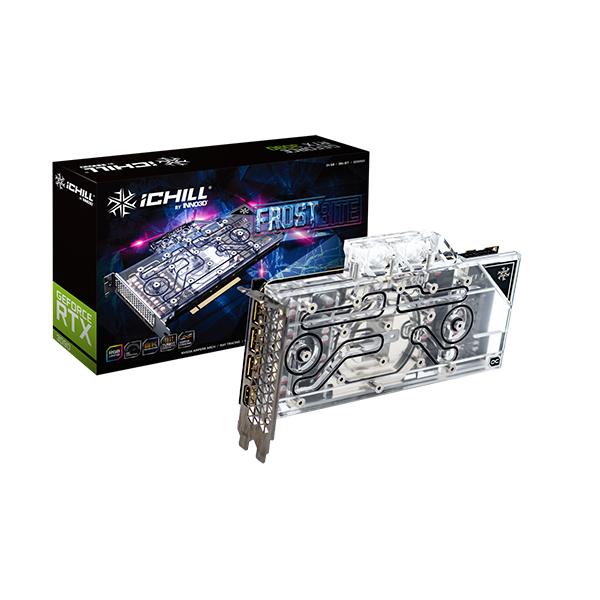 Inno3d GeForce RTX 3090 iCHILL Frostbite 24GB GDDR6X 384-bit Gaming Graphics Card With Water Cooling