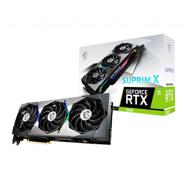 MSI RTX 3080 SUPRIM X 10GB Graphics Card