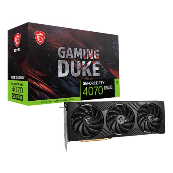 MSI RTX 4070 Super Gaming Duke 3X 12GB Graphics Card