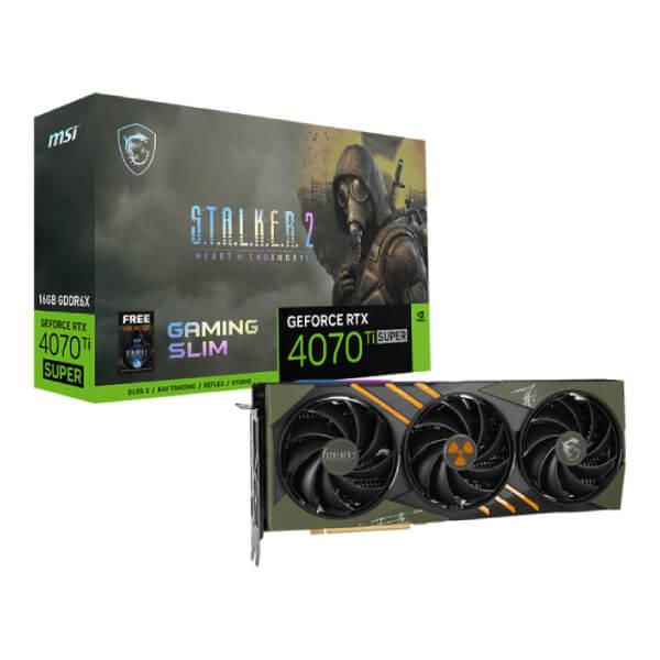 MSI RTX 4070 Ti Super Gaming Slim Stalker 2 Edition 16GB Graphics Card