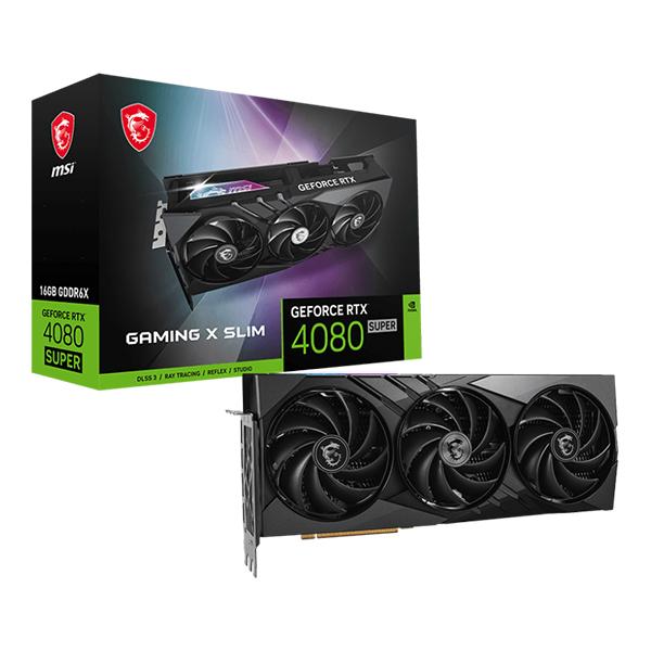 MSI RTX 4080 Super Gaming X Slim 16GB Graphics Card