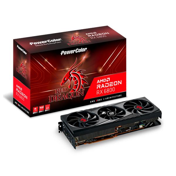 PowerColor Red Dragon RX 6800 OC 16GB Graphics Card