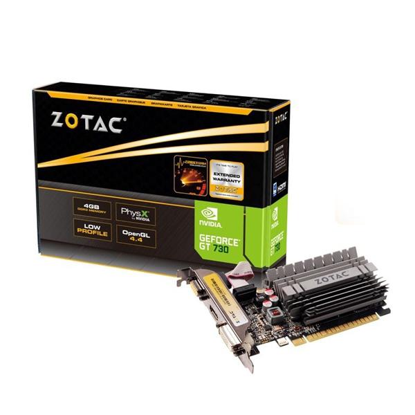 Zotac GT 730 4GB DDR3 Zone Edition Graphics Card