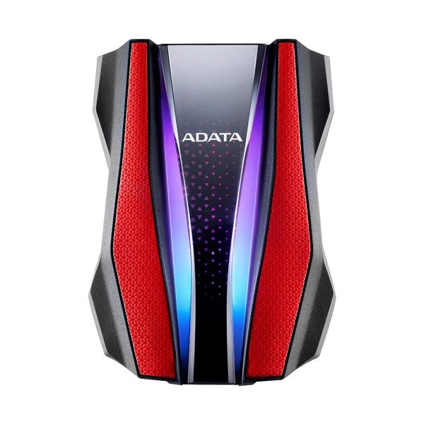 Adata HD770G RGB 1TB Red External Hard Drive (AHD770G-1TU32G1-CRD)