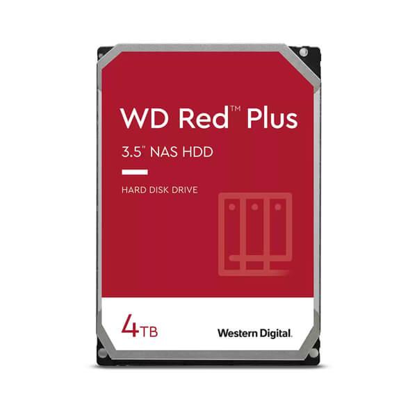 Western Digital Red Plus 4TB 5400 RPM NAS Internal Hard Drive (WD40EFZX)