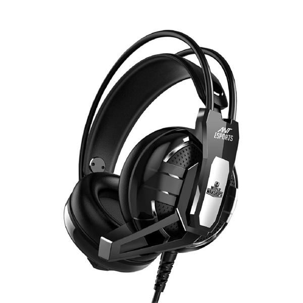 Ant Esports H520W Over Ear Gaming Headset With Mic (Black)